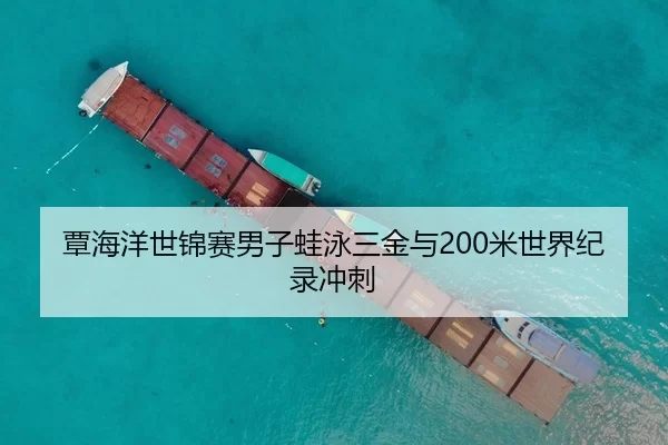 覃海洋世锦赛男子蛙泳三金与200米世界纪录冲刺